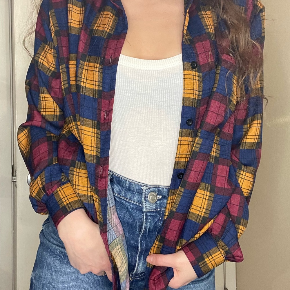 Flannel pattern shirt